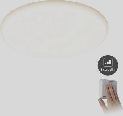 Paulmann 93064 EB Panel Veluna VariFit LED-Einbauleuchte   LED LED fest eingebaut 21 W Satin