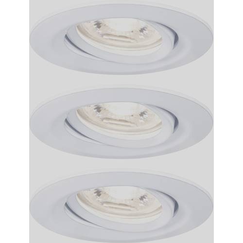 Thumbnail - Paulmann 92971 EBL Nova mini Plus Coin LED-Einbauleuchte 3er Set 4.20 W Weiß