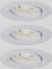 Paulmann 92971 EBL Nova mini Plus Coin LED-Einbauleuchte 3er Set LED 4.20 W Weiß