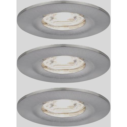 Paulmann 94301 EBL Nova mini Coin LED-Einbauleuchte 3er Set 4 W Eisen
