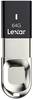 Lexar Lexar JumpDrive F35 64GB USB 3.0 Fingerp USB-Stick 64 GB Schwarz LJDF35-64GBEU USB-A (USB 3.2 Gen 1)