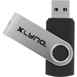 USB flash disk Xlyne SWG 177534-2, 128 GB, USB 3.0, čierna