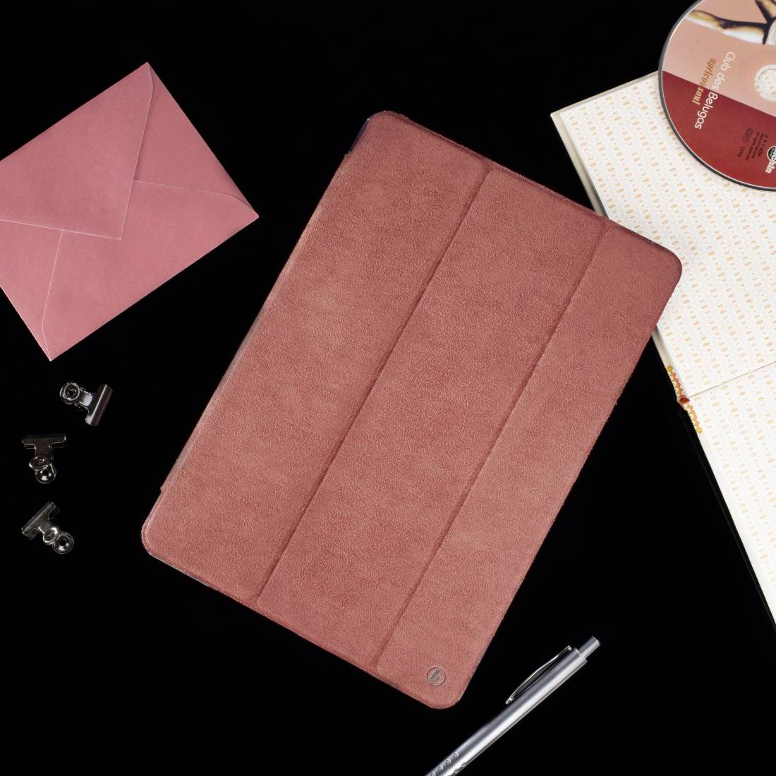 Tablet-Case Finest Touch Coral für Apple iPad 7/8/9 10,2"-2