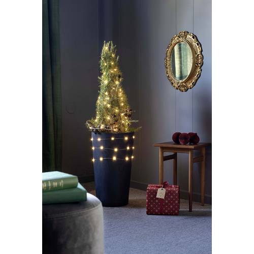 Konstsmide 6587-879 Motiv-Lichterkette Tropfen Außen EEK: G (A - G) netzbetrieben Anzahl Leuchtmittel 100 LED Bernstein ...