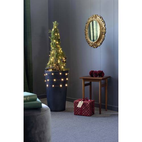 Konstsmide 6587-876 Motiv-Lichterkette Tropfen Außen EEK: G (A - G) netzbetrieben Anzahl Leuchtmittel 100 LED Bernstein ...