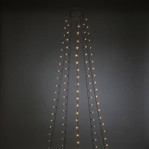 Thumbnail - Konstsmide 6486-870 LED-Baummantel Innen EEK: G (A - G) über Steckernetzteil Anzahl Leuchtmittel 150 LED Bernstein Beleu...