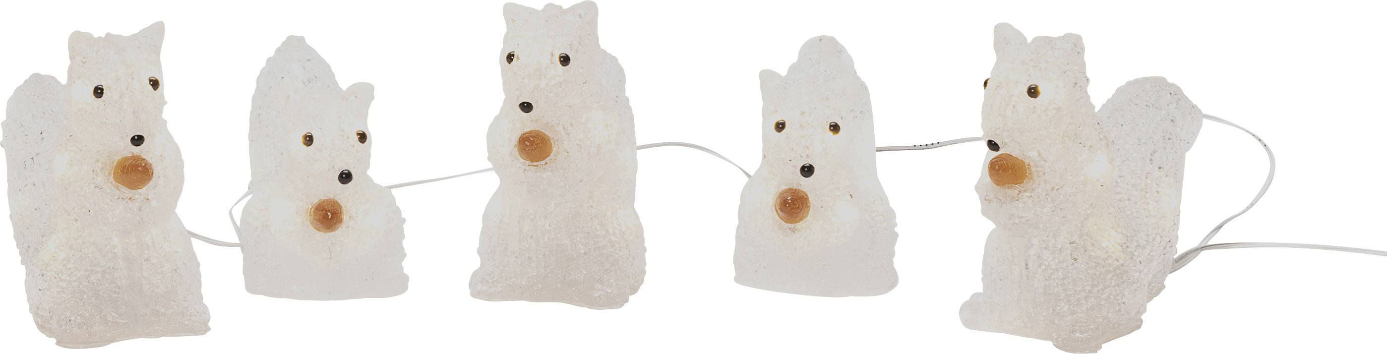 Konstsmide 6287-103 Acryl-Figur EEK: F (A - G) Eichhörnchen Warmweiß LED Klar-3