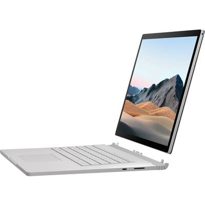 Microsoft Surface Book 3 WiFi 256 GB SSD  16 GB RAM Platin 38.1 cm (15 Zoll) Intel® Core™ i7 4 x 1.3 GHz / max. 3.9 GHz 