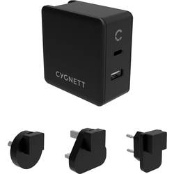 Image of Cygnett CY2411PDWCH USB-Ladegerät Steckdose 2 x USB-C™ Buchse, USB 2.0 Buchse A