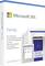 'Microsoft 365 Family' Produktverpackung zeigt Details: Bis zu 6 Personen, 12-monatiges Abo, Premium Office-Anwendungen, Cloud-Speicher.