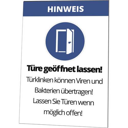 Cimco Cimco Werkzeuge 182816 Warnaufsteller Türe geöffnet lassen! 1 St.