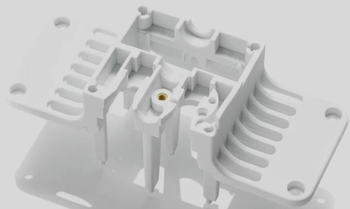 ULTIMAKER B.V. Bearing Housing Bottom UM3 SPUM-BEHO-BOT