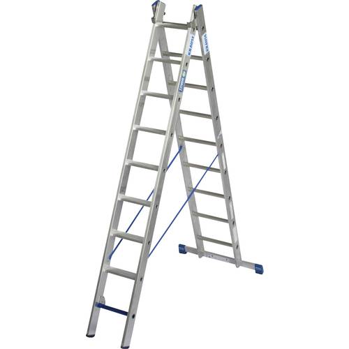 Thumbnail - Krause 131638 131638 Aluminium Multifunktionsleiter Arbeitshöhe (max.): 5.15 m 15 kg