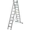 Krause 131638 131638 Aluminium Multifunktionsleiter Arbeitshöhe (max.): 5.15 m 15 kg