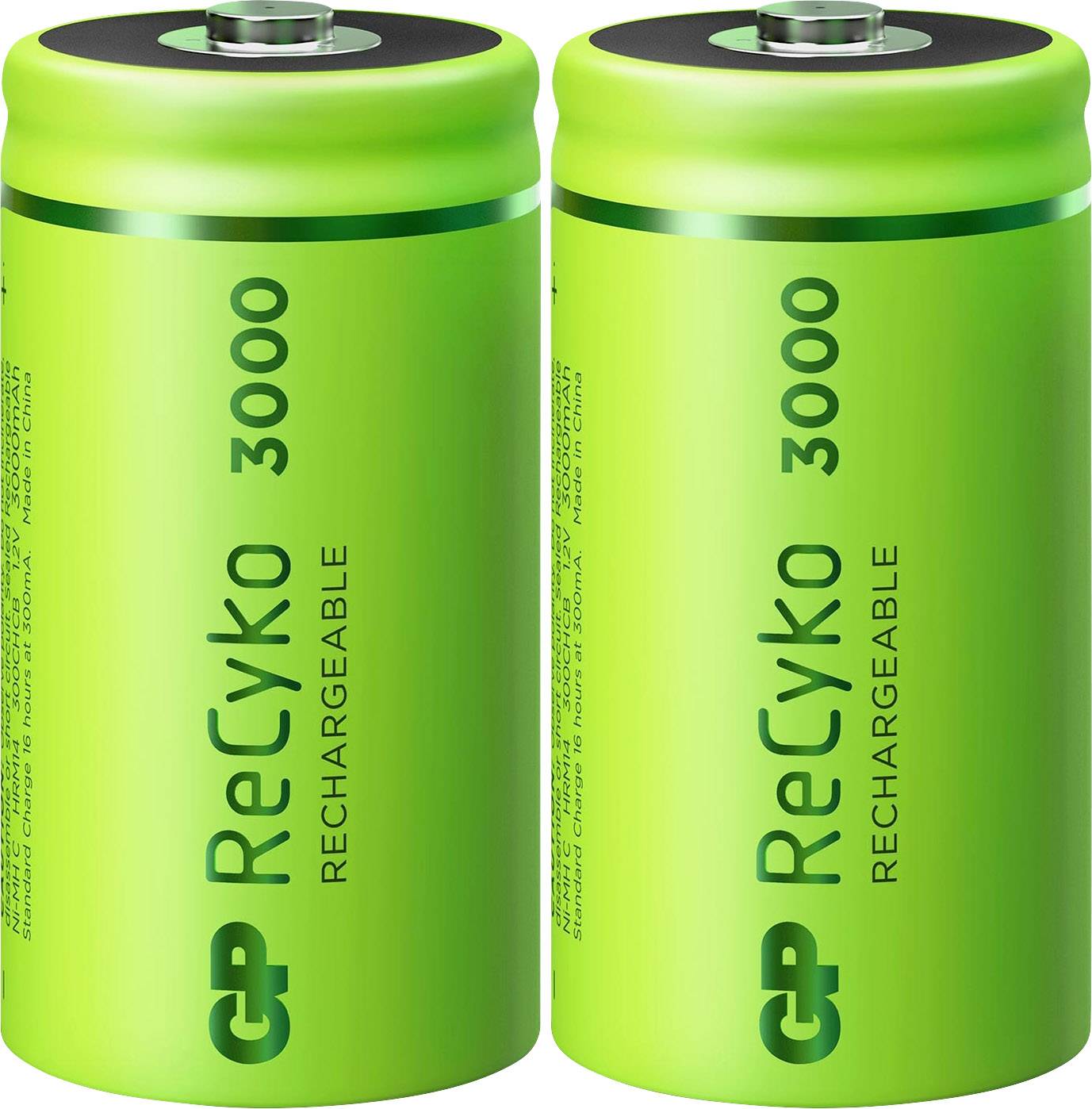 Gp Batteries Recyko Baby C Akku Nimh 3000 Mah 1 2 V 2 St Kaufen