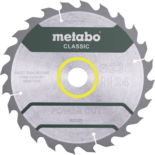 Thumbnail - Metabo 628677000 Kreissägeblatt 235 x 30 x 2 mm Zähneanzahl: 24 1 St.