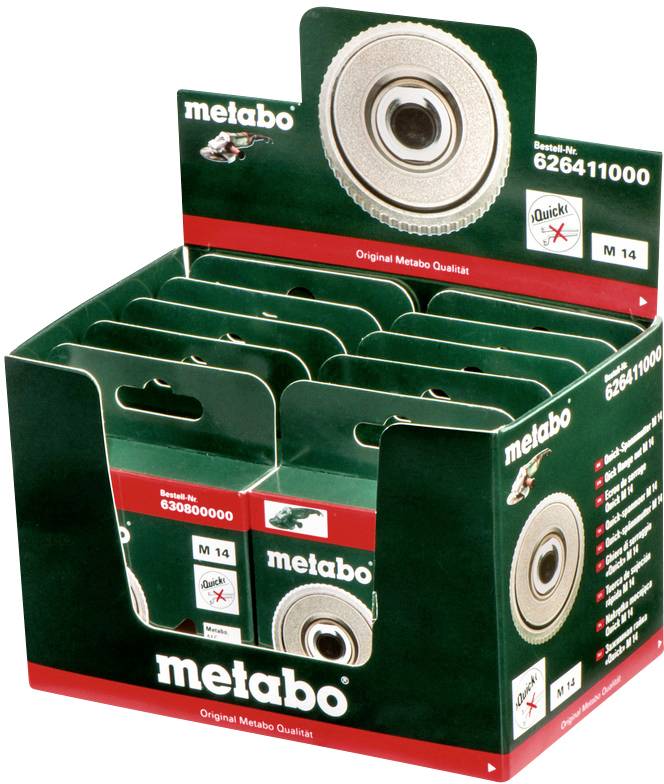 METABO 10 Quick-Spannmutter M 14 / Display Metabo 626411000