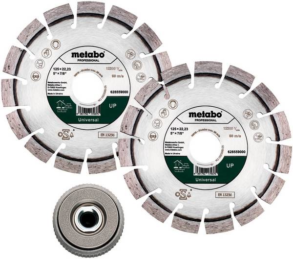 Metabo 628582000  Diamanttrennscheibe Durchmesser 125 mm Bohrungs-Ø 22.23 mm  1 St.