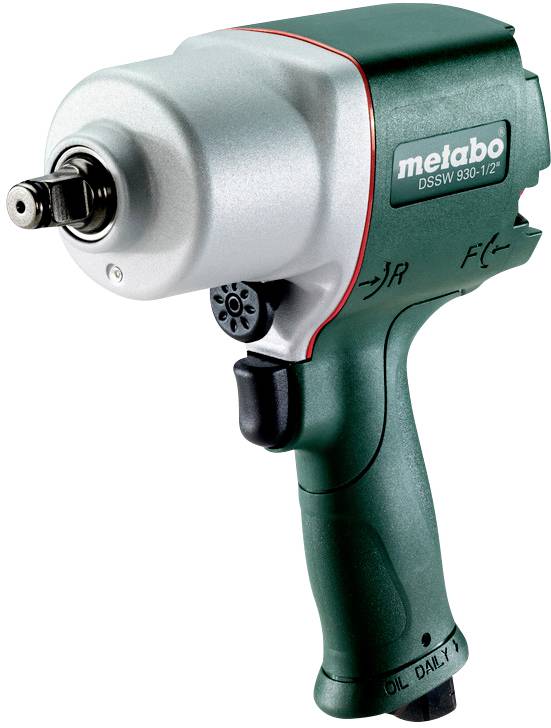 Metabo DSSW 930-1/2 601549000 Pneumatisk mutterdragare Verktygsfäste: 1/2