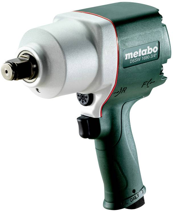 Metabo DSSW 1690-3/4" 601550000 Druckluft-Schlagschrauber Werkzeugaufnahme: 3/4" (19 mm) Außenvierkant