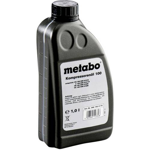 Thumbnail - Metabo 80901004170 Kompressorenöl 1 l