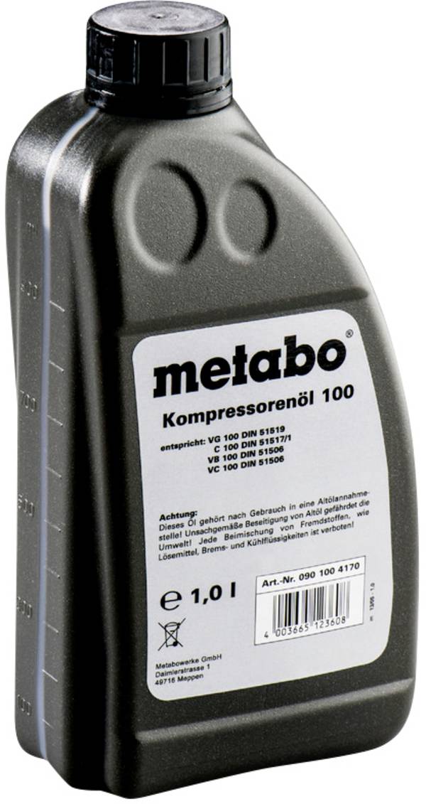 Metabo  80901004170 Kompressorenöl 1 l