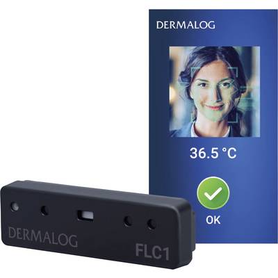 Dermalog FLC1 Light Edition Temperaturzugangsüberwachung    Echtbildanzeige, Berührungslose IR-Messung