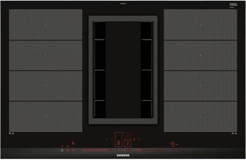 Siemens Induktionskochfeld EX875LX34E Facetten-Design Induktions-Kochfeld 810 mm Autark