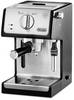 DeLonghi De'Longhi Siebträgermaschine ECP 35.31 Schwarz Silber Espressomaschine mit Siebträger Schwarz, Silber 1100 W E.S.E. Pad kompatibel, mit Milchaufschäumdüse, mit Tassenwärmer