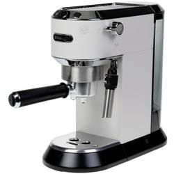 Image of DeLonghi DeLonghi Siebträgermaschine Dedica EC 685.W Weiss Espressomaschine mit Siebträger Weiß 1350 W E.S.E. Pad