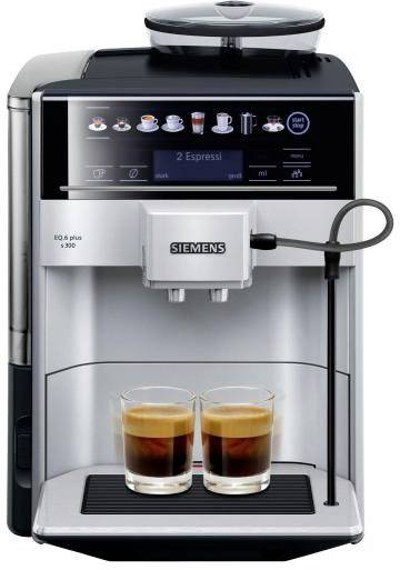 Siemens Kaffeevollautomat EQ.6 plus s300 Grau Schwarz TE653501DE Kaffeevollautomat Grau