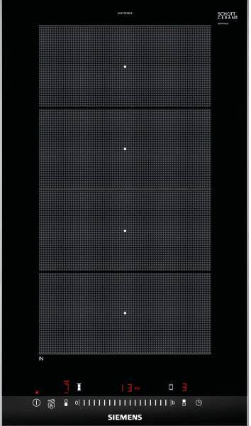Siemens Induktionskochfeld EX375FXB1E Facetten-Design Induktions-Kochfeld 302 mm Autark