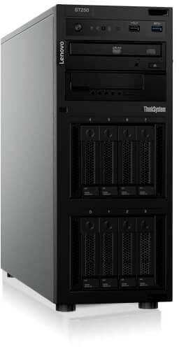 Lenovo ThinkSystem ST250 7Y45 - Server - Tower - 4U - 1-Weg - 1 x Xeon E-2276G / 3.8 GHz-4