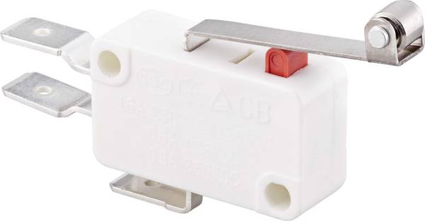 TRU COMPONENTS TC-9134624 Mikroschalter  250 V/AC 16 A 1 x Ein/(Ein)  tastend 1 St.