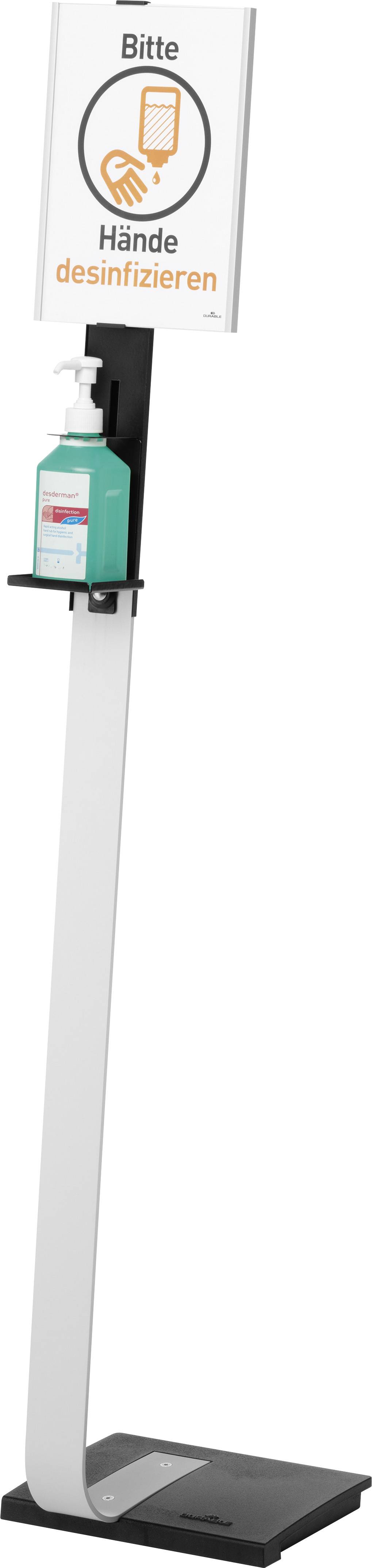 DURABLE Desinfektionsspender Boden 589223 Infotafel-4