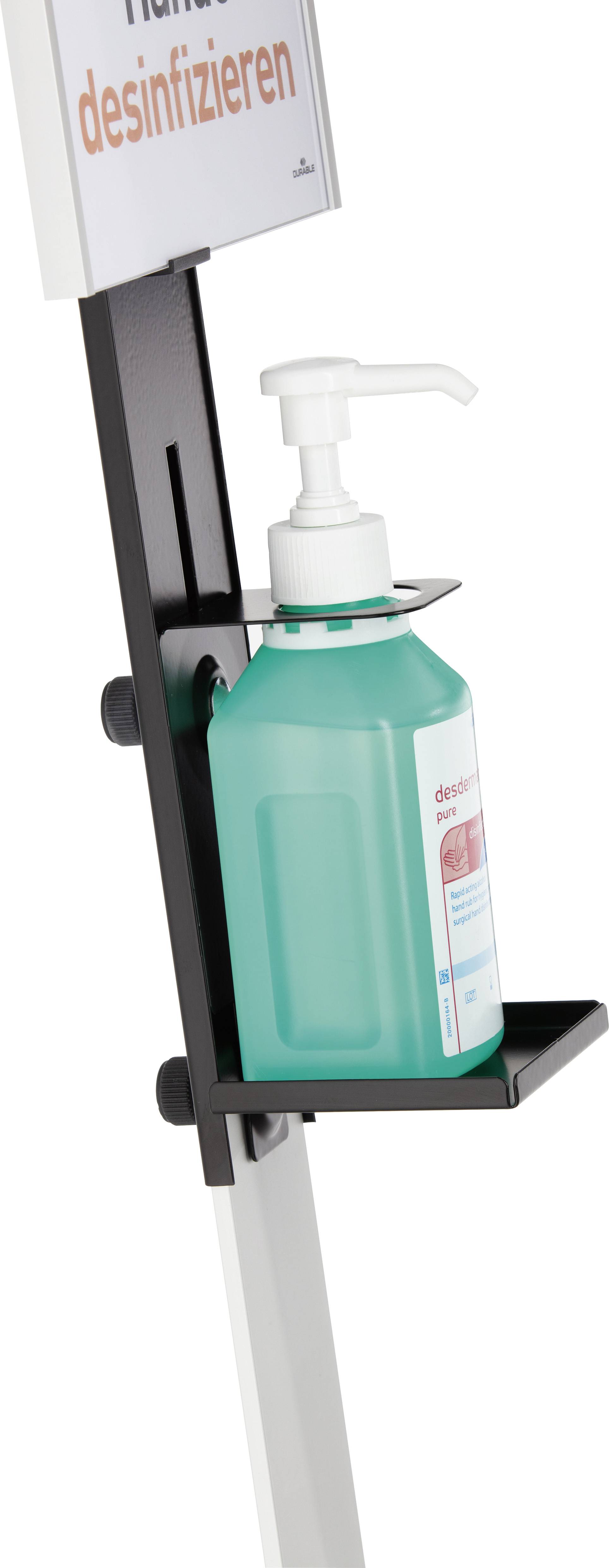DURABLE Desinfektionsspender Boden 589223 Infotafel-8