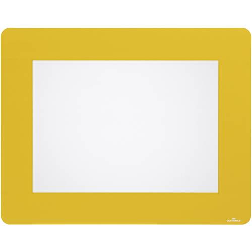 Thumbnail - Durable 180804 DURABLE Bodenmarkierungsfenster A4 ablösbar; gelb; 180804; 1 Packung Gelb 10 St. (B x H) 401 mm x 314 mm