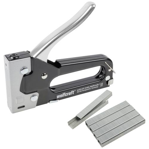 Wolfcraft tacocraft 7090000 Handtacker Klammerntyp Typ 53 Klammernlänge 4 - 10 mm