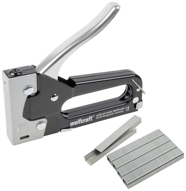 Wolfcraft tacocraft 7090000 Handtacker Klammerntyp Typ 53 Klammernlänge 4 - 10 mm