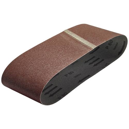 Thumbnail - Wolfcraft 3124000 Schleifband Körnung (num) 80 (L x B) 690 mm x 100 mm 3 St.