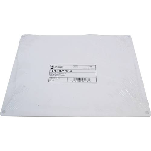 Hammond Electronics Montageplatte Stahl Weiß (L x B x H) 273 x 226 x 1.8 mm 1 St.