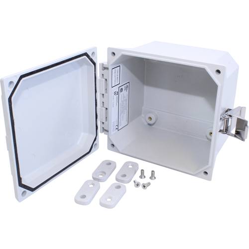 Hammond Electronics Wand-Gehäuse 154 x 159 x 105 GFK Lichtgrau 1 St.