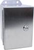 Hammond Electronics Wand-Gehäuse 152 x 102 x 102 Edelstahl Edelstahl 1 St.