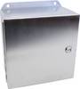 Hammond Electronics Wand-Gehäuse 203 x 203 x 102 Edelstahl Edelstahl 1 St.