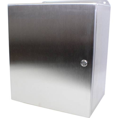 Hammond Electronics Wand-Gehäuse 356 x 305 x 203 Edelstahl Edelstahl 1 St.