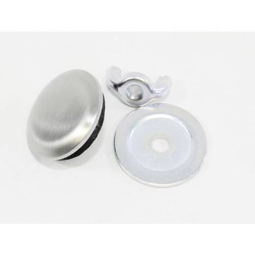 Hammond Electronics Lochstopfen Edelstahl Edelstahl (Ø x H) 31 mm x 12 mm 1 St.