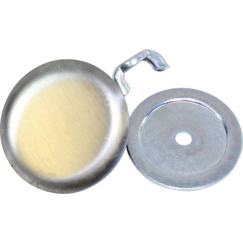 Hammond Electronics Lochstopfen Edelstahl Edelstahl (Ø x H) 44 mm x 14 mm 1 St.