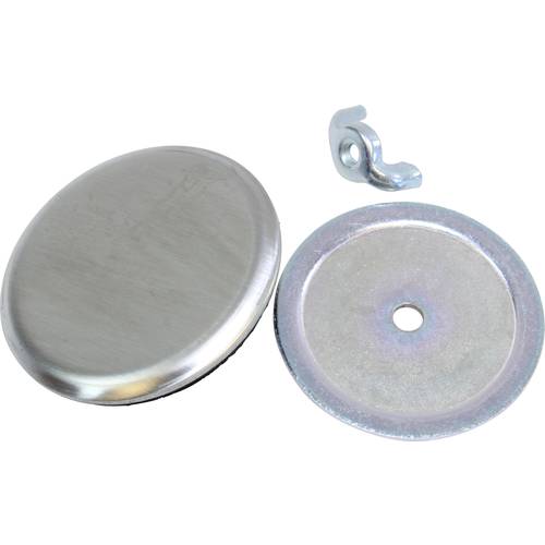 Hammond Electronics Lochstopfen Edelstahl Edelstahl (Ø x H) 56 mm x 20 mm 1 St.