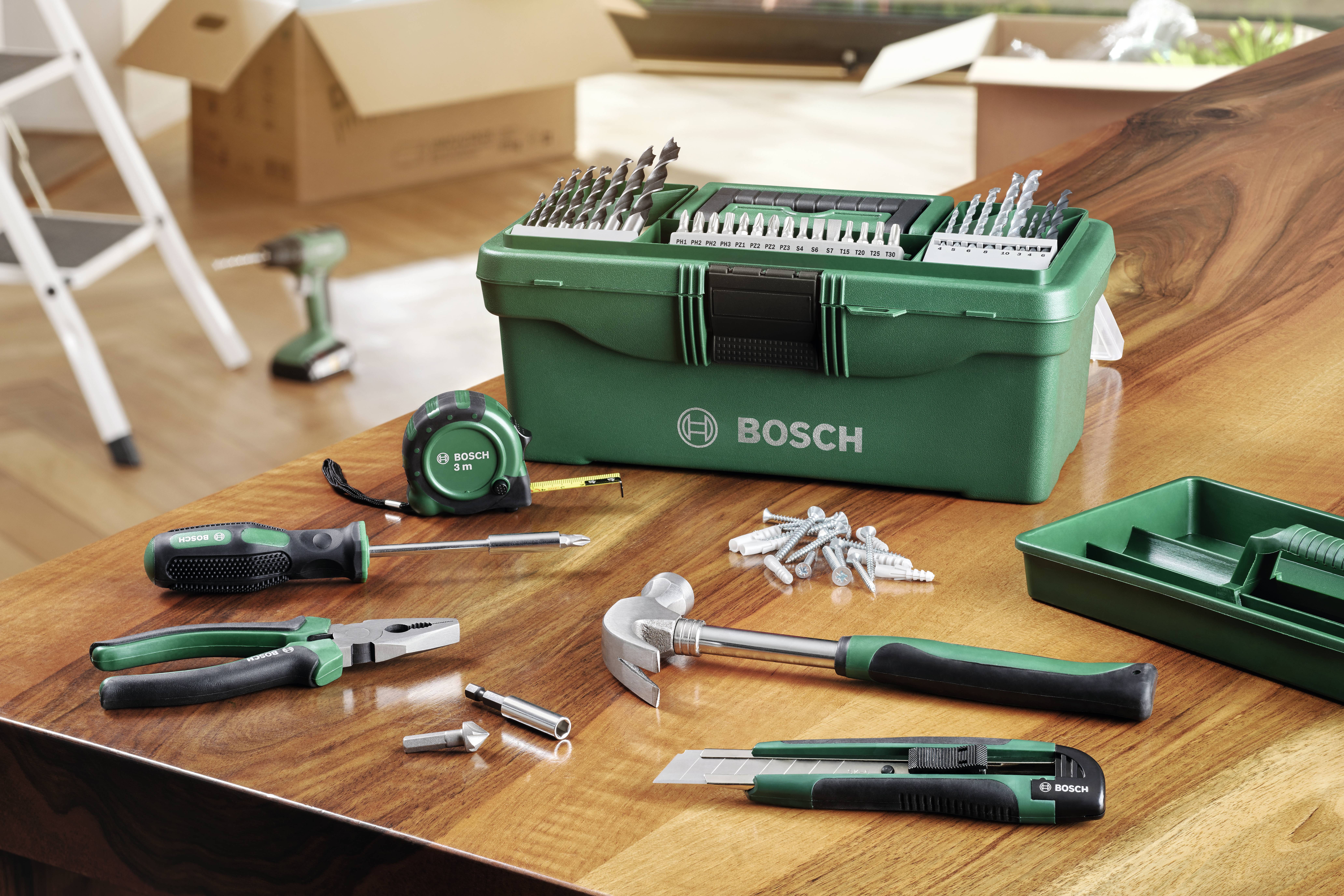 Bosch Accessories DIY Starter Box 2607011660 Werkzeugset Universal 73teilig-2