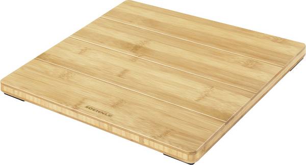 Soehnle Style Sense Bamboo Magic, digitale Holzwaage aus echtem Bambus, mit